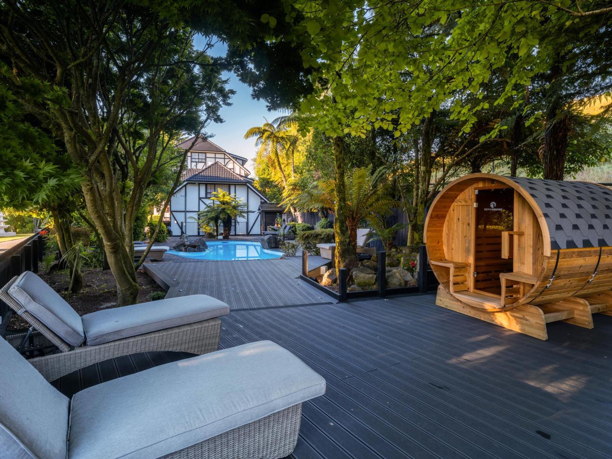 Hana Lodge Роторуа Экстерьер фото